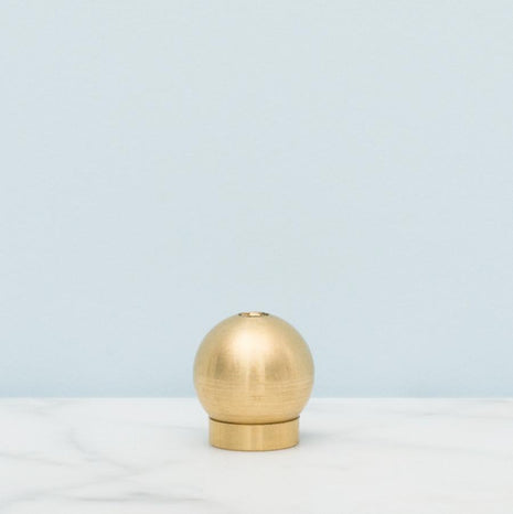 Province Apothecary Brass Incense Holder