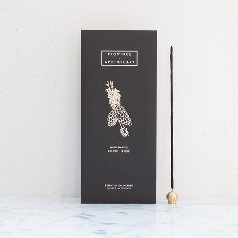 Province Apothecary Black Spruce + Fir Essential Oil Incense